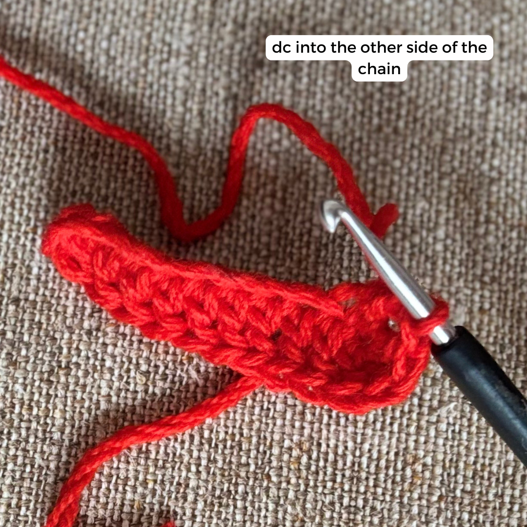 Santa Eyeglasses Pouch Crochet Pattern for Beginners Free