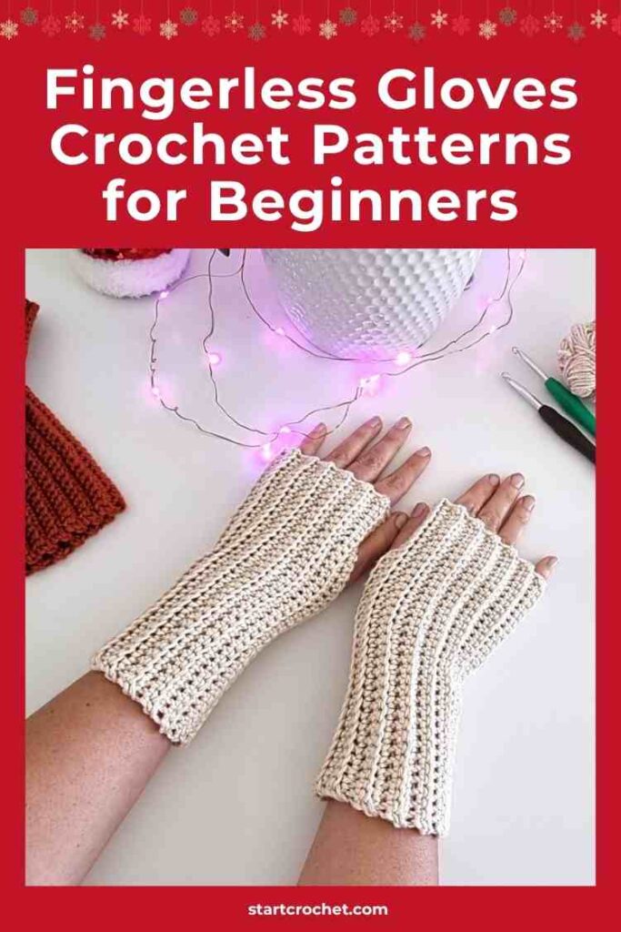 18+ Best Fingerless Gloves Crochet Patterns: Free & Easy Designs for ...