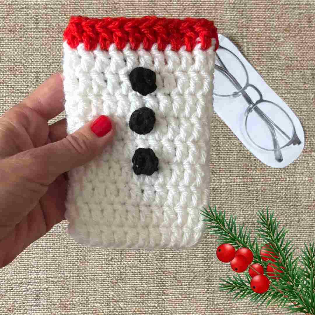 snowman glasses case product photos