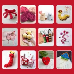 Simple Valentine’s Crochet Gifts
