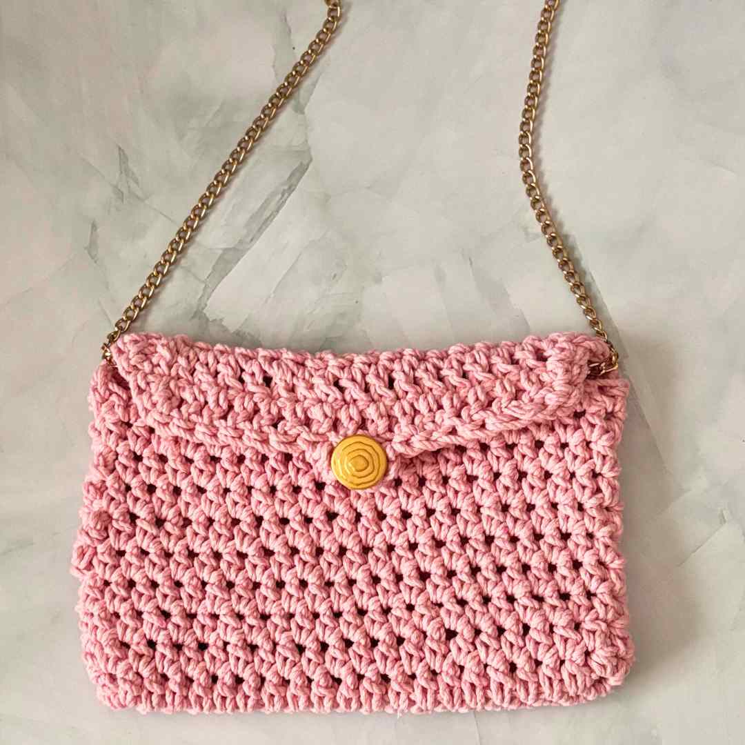 Easy Clutch Handbag Crochet pattern
