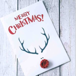 Printable Crochet Christmas Card Etsy Images (Instagram Post)
