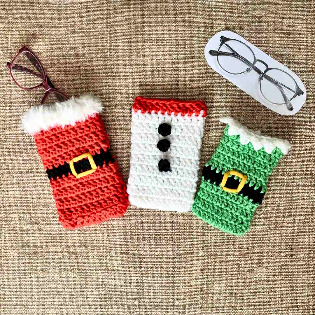 “Christmas and winter crochet patterns for beginners”