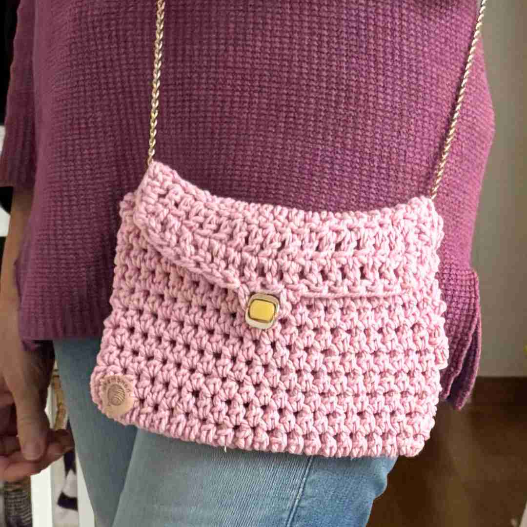easy crochet bag for beginners