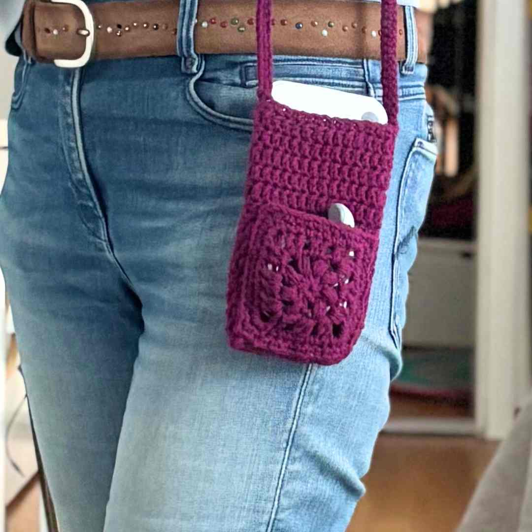iphone case crochet pattern with pocket