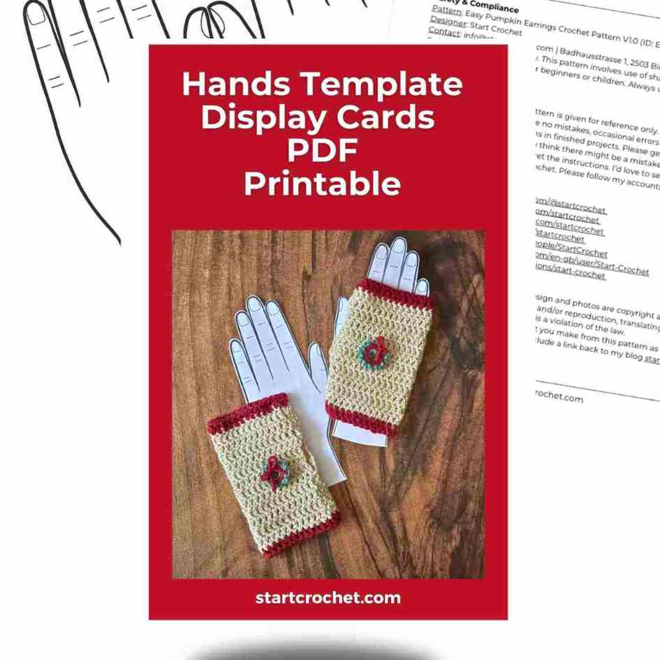 Printable Hands Display Cards (PDF Printable)