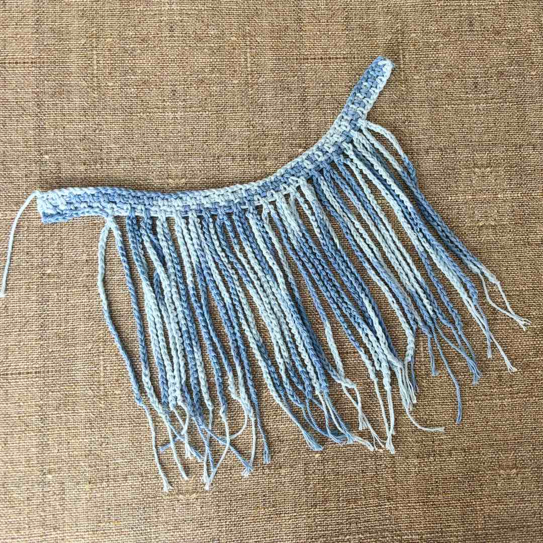 horse fly fringe crochet pattern