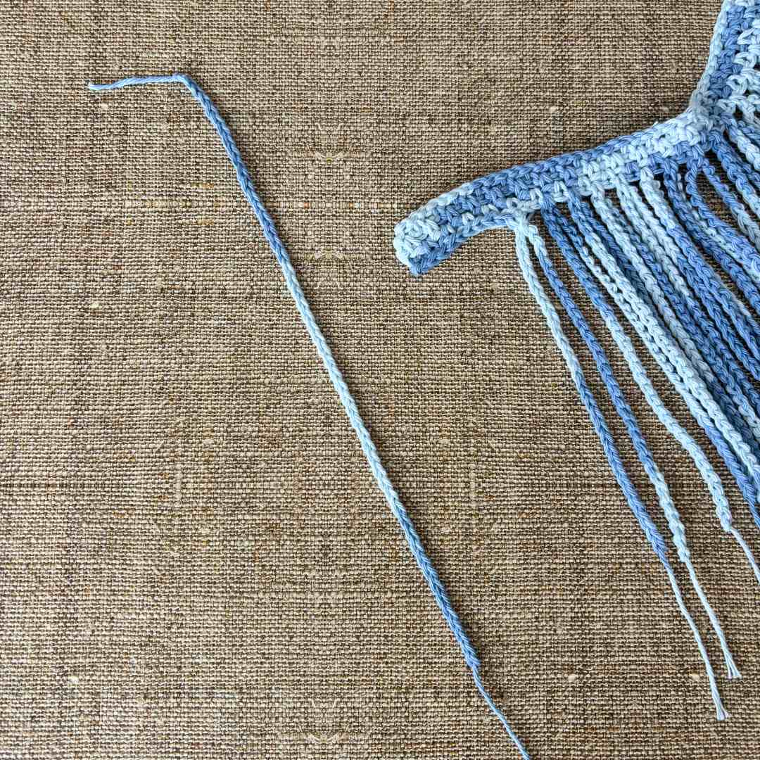 horse fly fringe crochet pattern