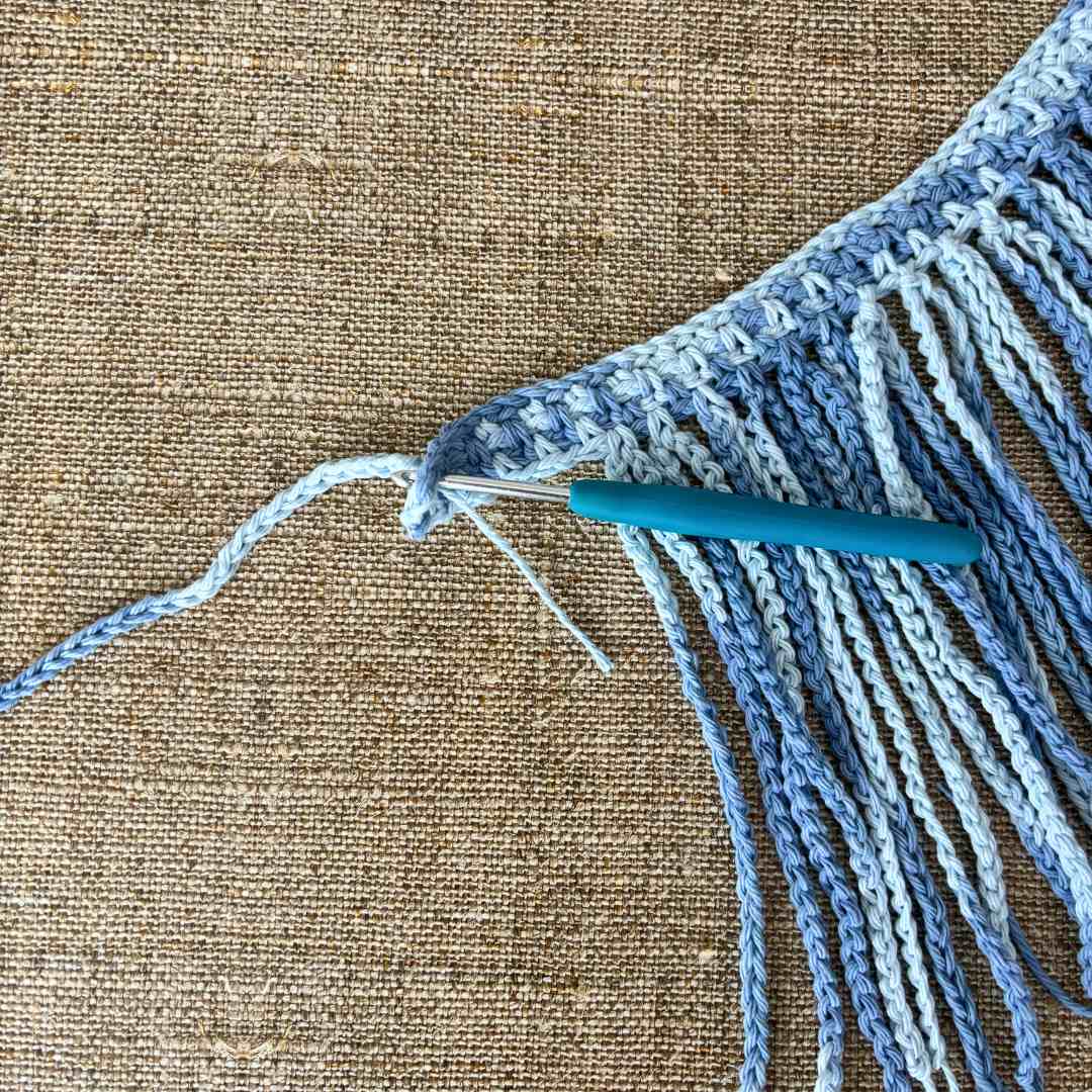 horse fly fringe crochet pattern