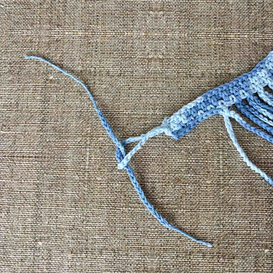 horse fly fringe crochet pattern