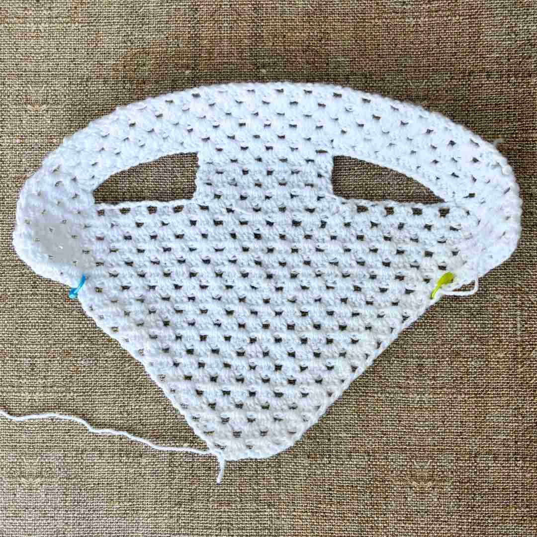 Granny Stitch Horse Bonnet Crochet Pattern