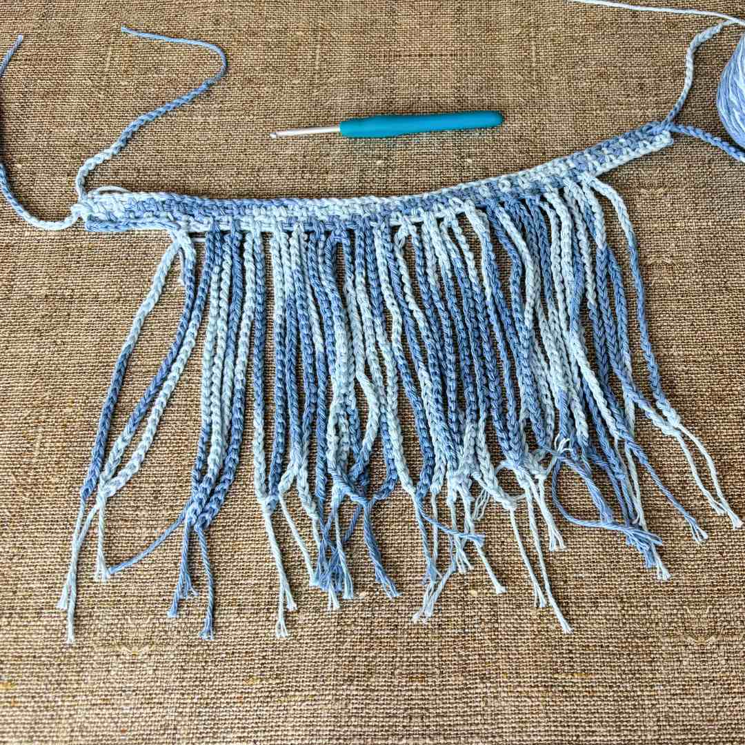 horse fly fringe crochet pattern