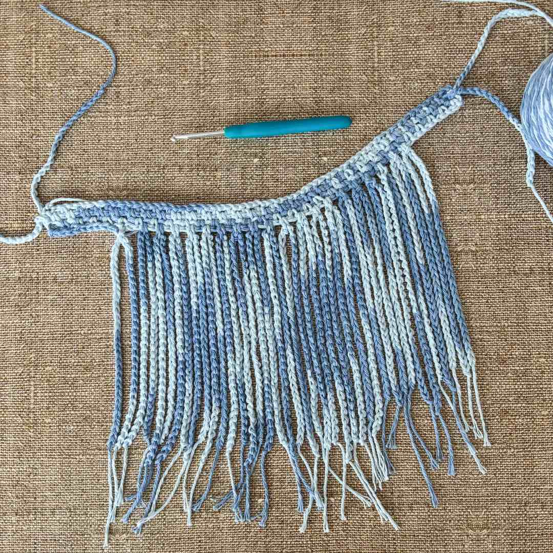 horse fly fringe crochet pattern