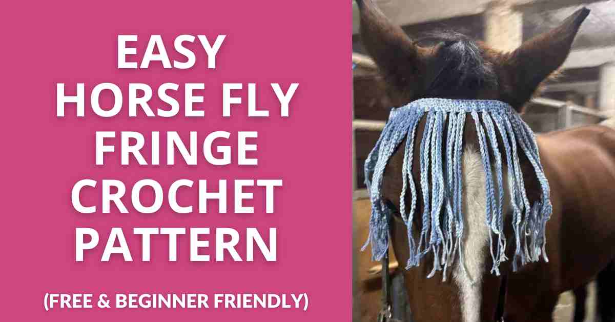 Horse Fly Fringe Crochet Pattern