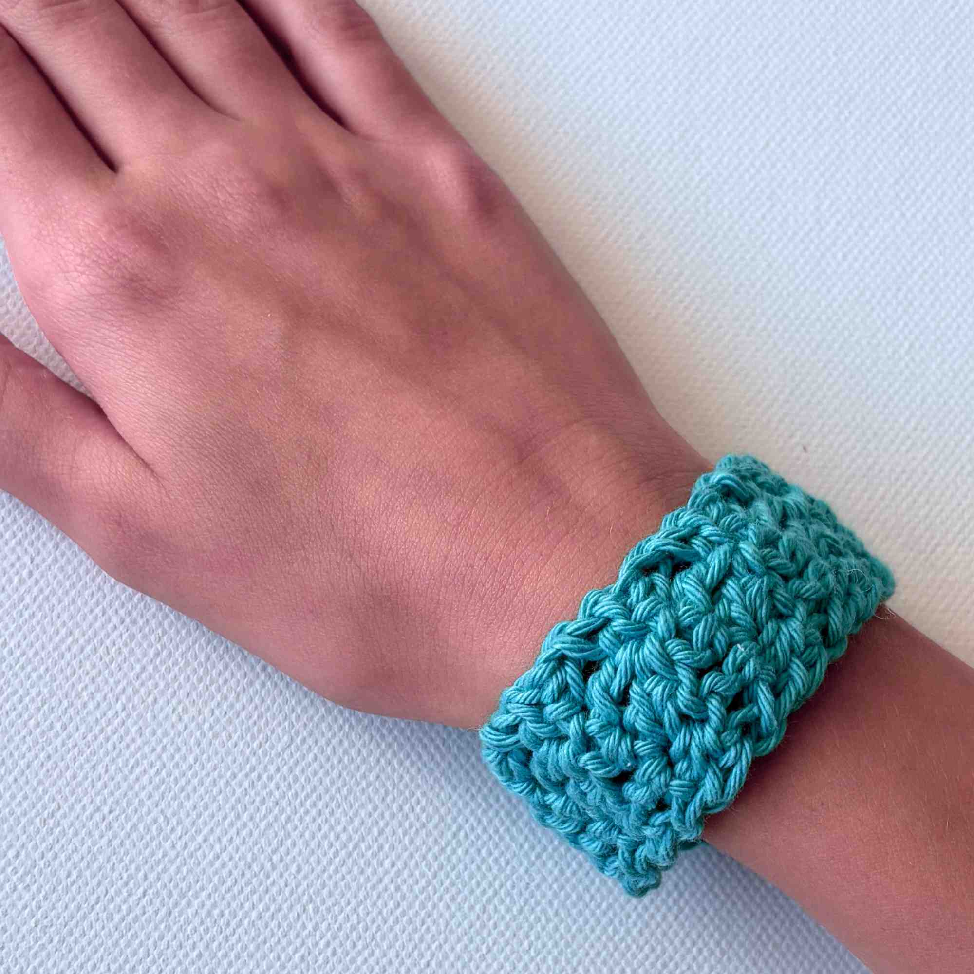 55515 Quantum Healing Code Crochet Bracelet