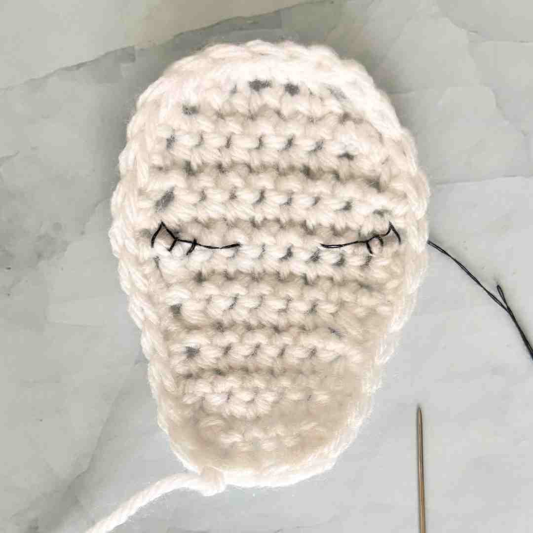 Unicorn Granny Square Eyes (2)