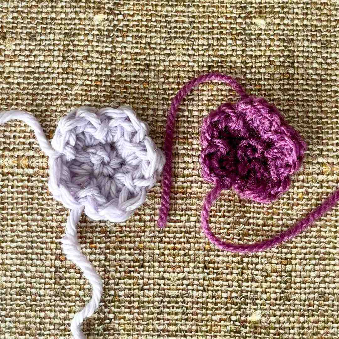 Unicorn Granny Square Flowers
