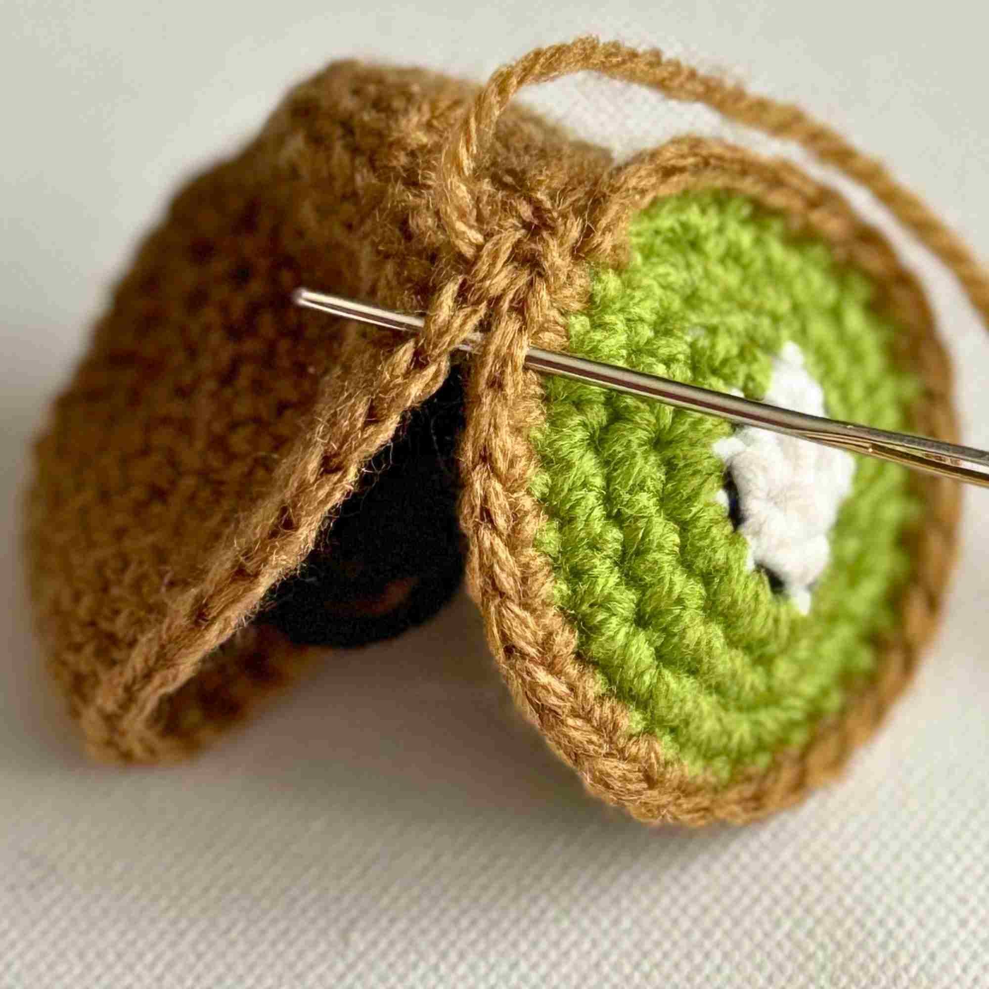 kiwi crochet pattern for beginners