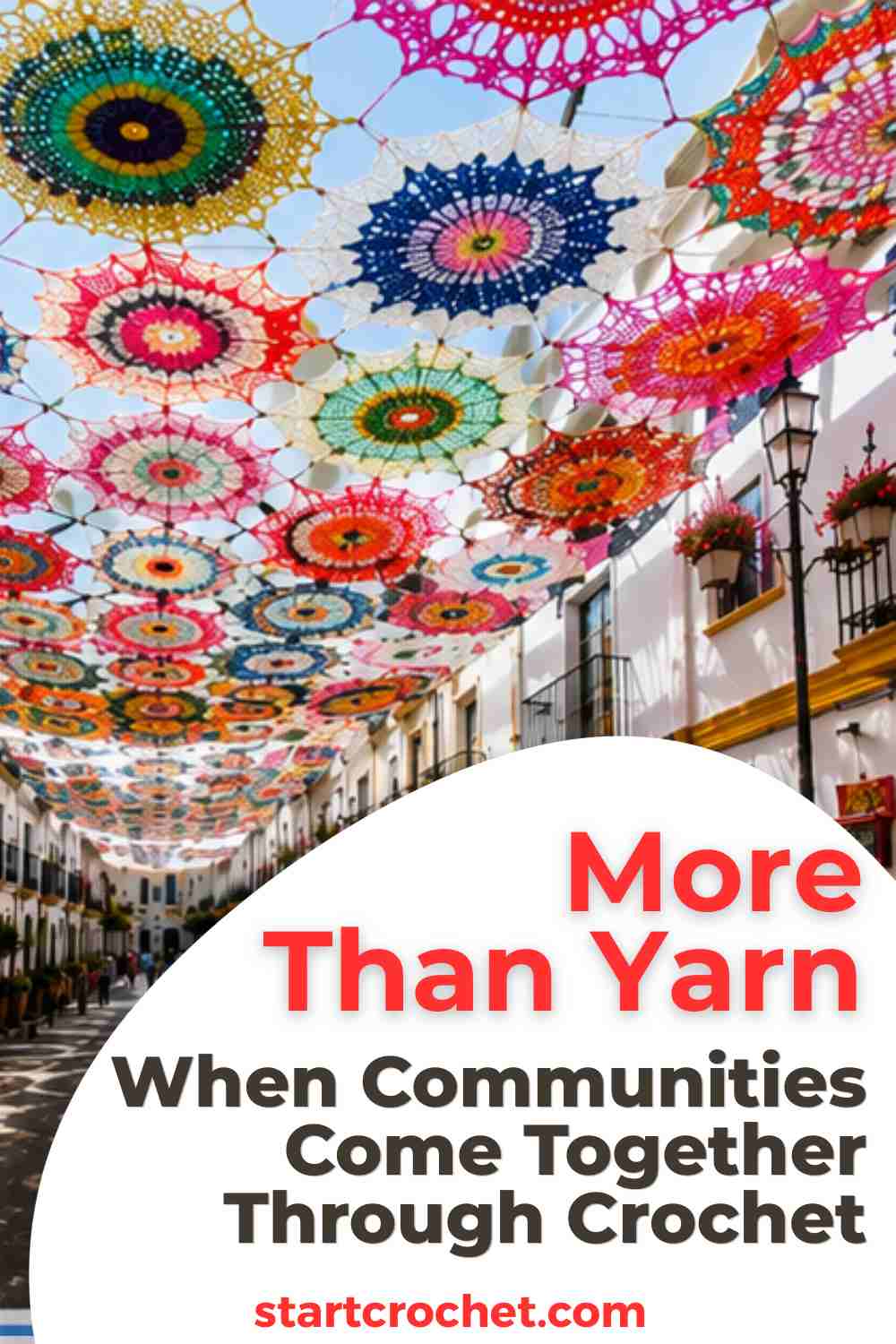 Transform public spaces with crochet