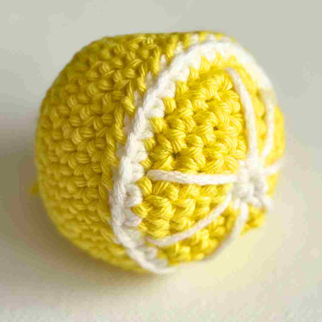 summer crochet footbag